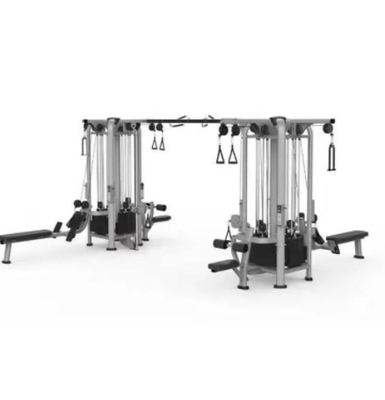 Mesin Multi Gym 1200kg Baja 8 Stasiun 3800 * 3900 * 2350mm