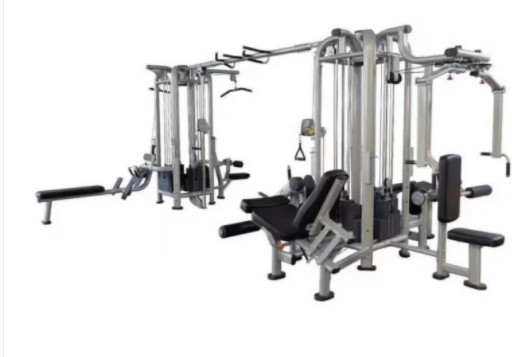 Mesin Multi Gym 1200kg Baja 8 Stasiun 3800 * 3900 * 2350mm