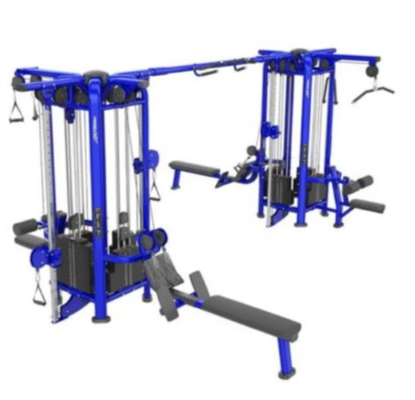 Mesin Multi Gym 1200kg Baja 8 Stasiun 3800 * 3900 * 2350mm