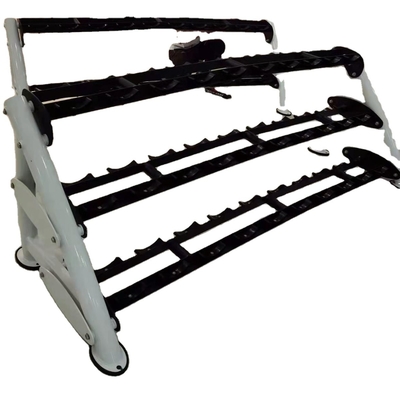 15 Pasang Dumbbell Fitness 3 Tier Dumbbell Rack 2490*690*760MM