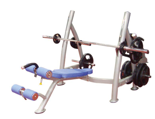 Logo Kustom Latihan Muscle Metal Decline Gym Weight Bench