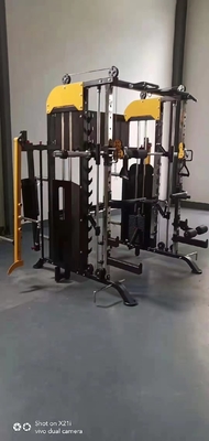 Q235 Tabung Baja Multi Fungsional Fitness Smith Machine OEM ODM