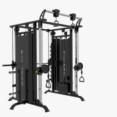 Pelatih Multifungsi Fitness Smith Machine Cable Machine Gym OEM ODM