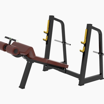 Gym bench press horizontal dan miring komersial yang didedikasikan untuk tempat tidur angkat besi dan perangkat pelatihan komprehensif barbel