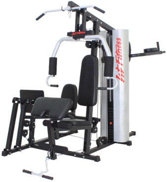 Tumpukan Karet Mesin Gym Multifungsi Home Gym Station 160 * 90 * 203cm
