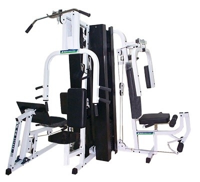 Peralatan Gym Multifungsi Komersial Burgundy 50kgs/2 Grup