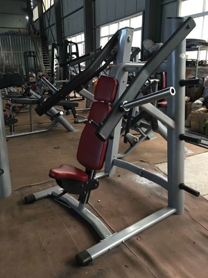 Incline chest press mesin gym bangku olahraga tabung oval