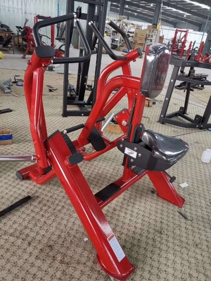 Pelatih Dayung Duduk Peralatan Latihan Otot Punggung Gym Dalam Ruangan Peralatan Fungsi Tunggal Komersial