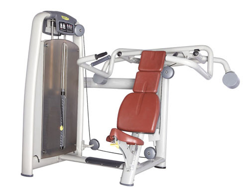 Oval 3.5mm Peralatan Fitness Gym Mesin Press Bahu Duduk ISO9001