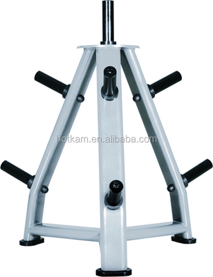 780*780*1100mm Gym Kebugaran Aksesoris Tabung Berat Piring Pohon Rak