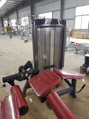 3.0mm Tabung Kehidupan Baru Alat Fitness Baja Besi Horizontal Leg Curl Machine