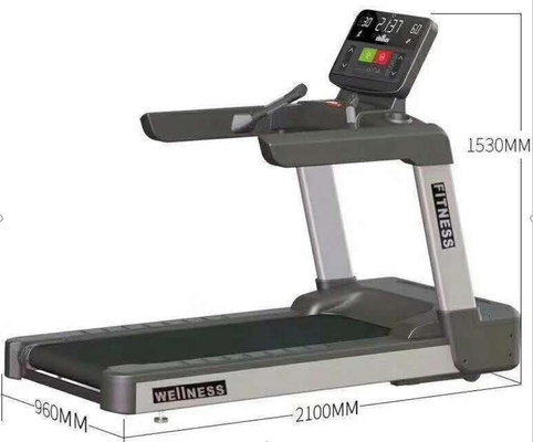Peralatan Olahraga Treadmill Rumah Baja 6.0HP Memuat 200kg