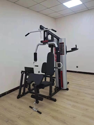 500kgs Load Peralatan Gym Rumah 5 Stasiun Multi Stasiun Kebugaran