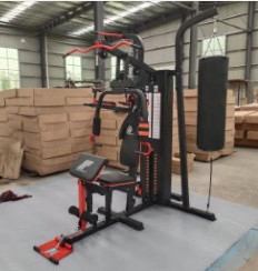 500kgs Load Peralatan Gym Rumah 5 Stasiun Multi Stasiun Kebugaran