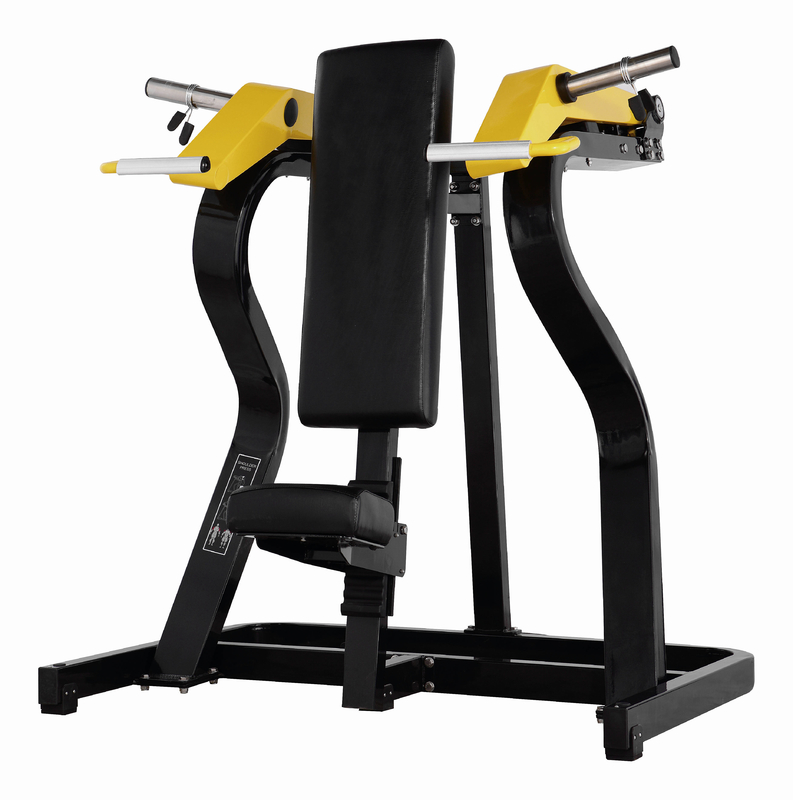Q235 Stainless Steel 3.0mm Tabung Persegi Berat Bebas Peralatan Gym Mesin Press Bahu
