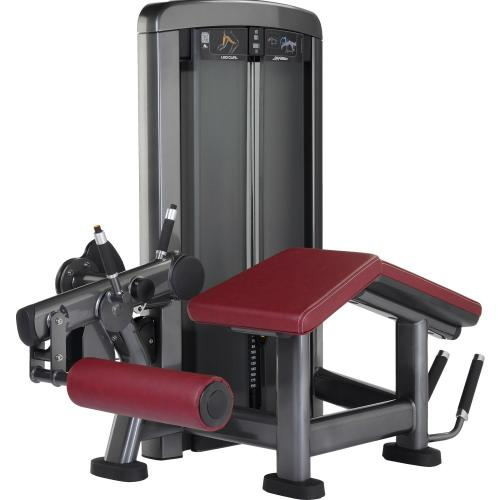 3.0mm Tabung Kehidupan Baru Alat Fitness Baja Besi Horizontal Leg Curl Machine